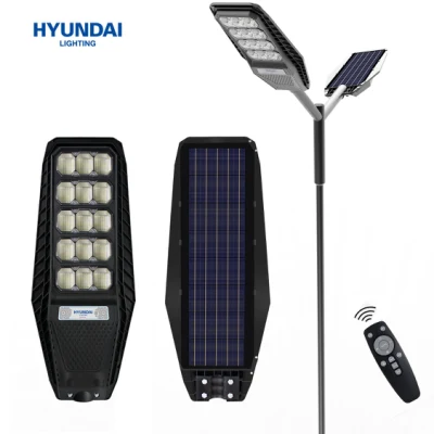 Hyundai Wholesale High Power 100/200/300W Solar LED All-in-One Garden Street Light
