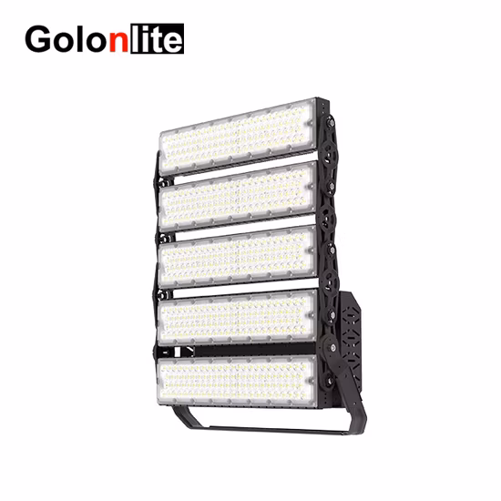 160lm/W 20 40 60 90 120 Degrees P50 IP66 Dim Football Stadium Sport Court 100W 150W 200W 250W 300W 600W 400W 500W 1000W 1200W 1500W Adjustable LED Flood Light