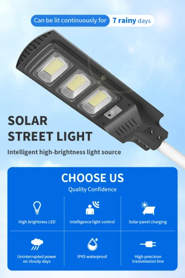 Wholesale Aluminum Solar Panel Flood Road Outdoor High Bright Chips 50W 100W 150W 200W All in One Solar Street LED Light Price Waterproof IP65