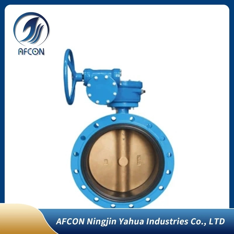 for Sale Pn16 Ductile Cast Iron Di Hand Operated Double Flanged Butterfly Valve