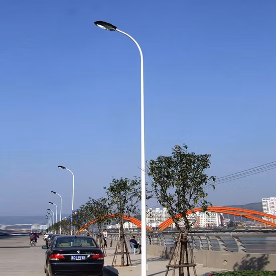 3-12m Hot DIP Galvanized Lighting Pole for Street Light